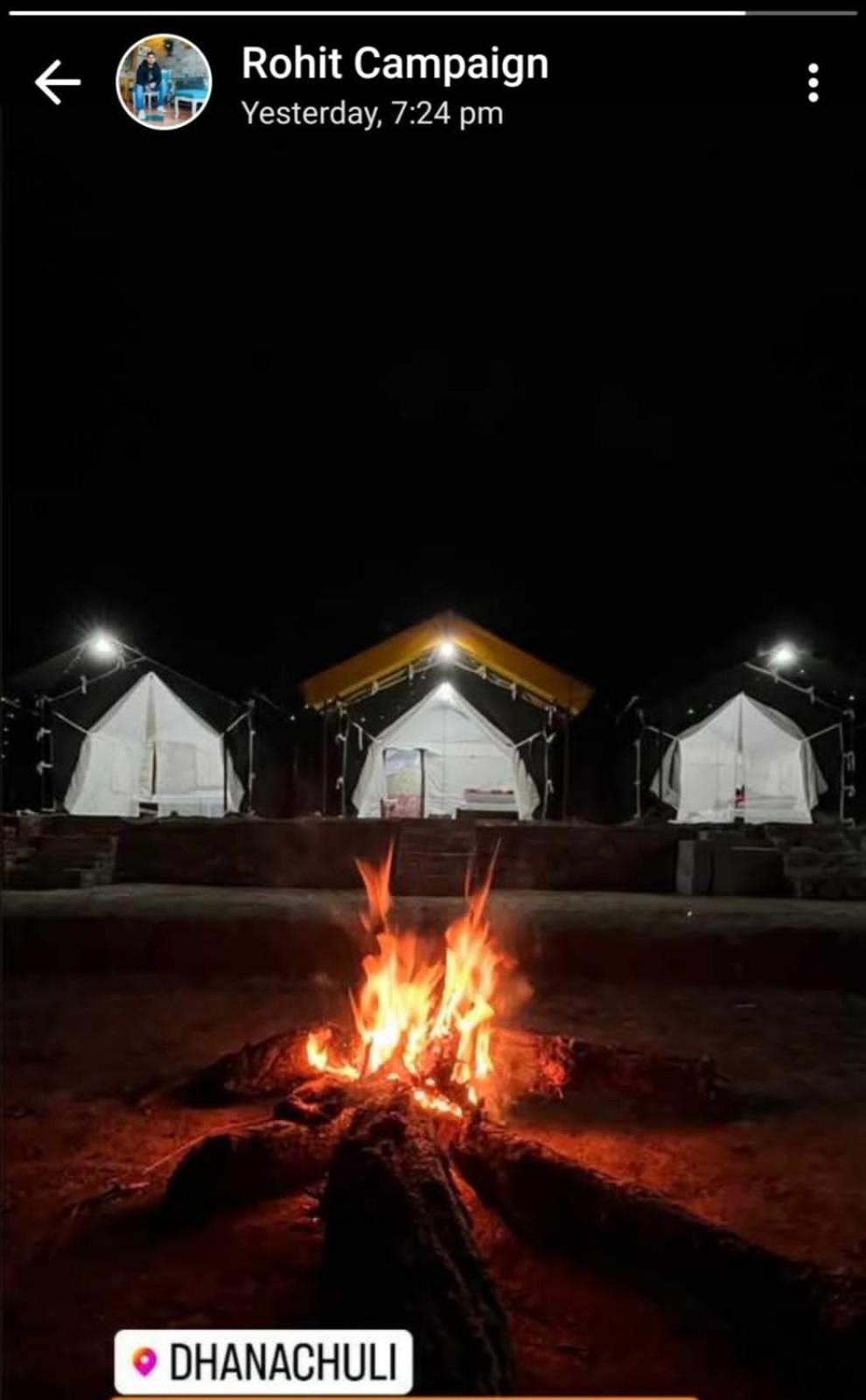 Campsite Camp Moonlight Beauty Nainital